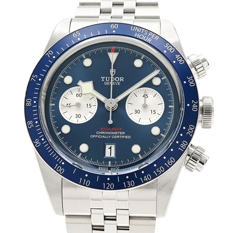 TUDOR Black Bay Chrono M79360B-0002 Blue Men’s Used Watch #71114