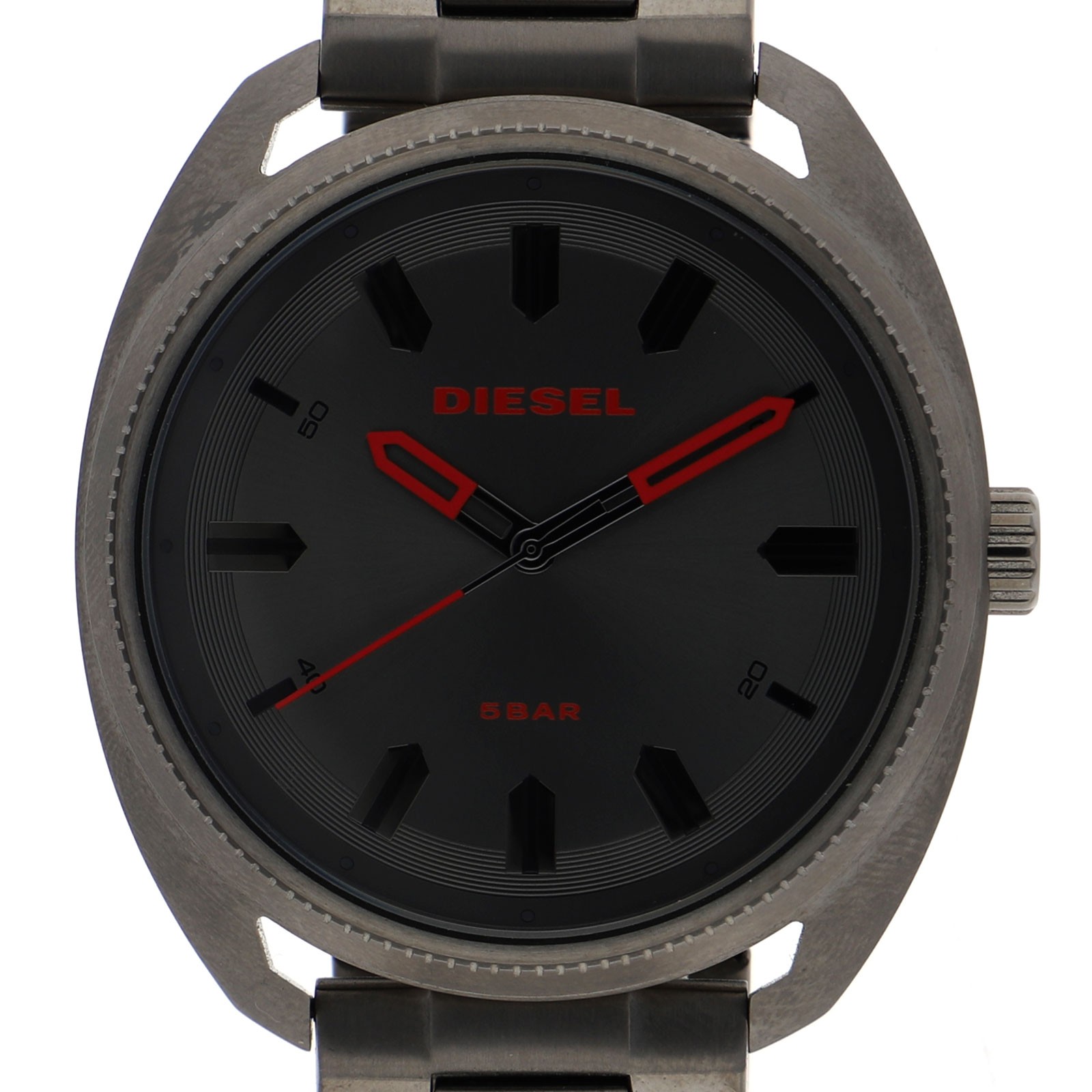 DIESEL DZ-1855 Fastback 3 needles gray Dial Quartz Stainless Steel Men’s
