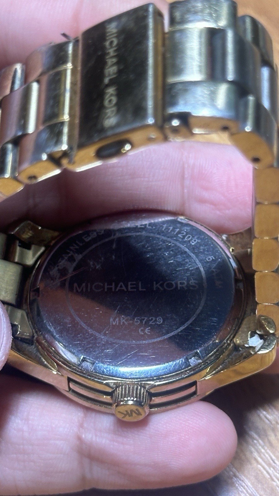 Michael Kors MK-5729 Watch Used New Battery