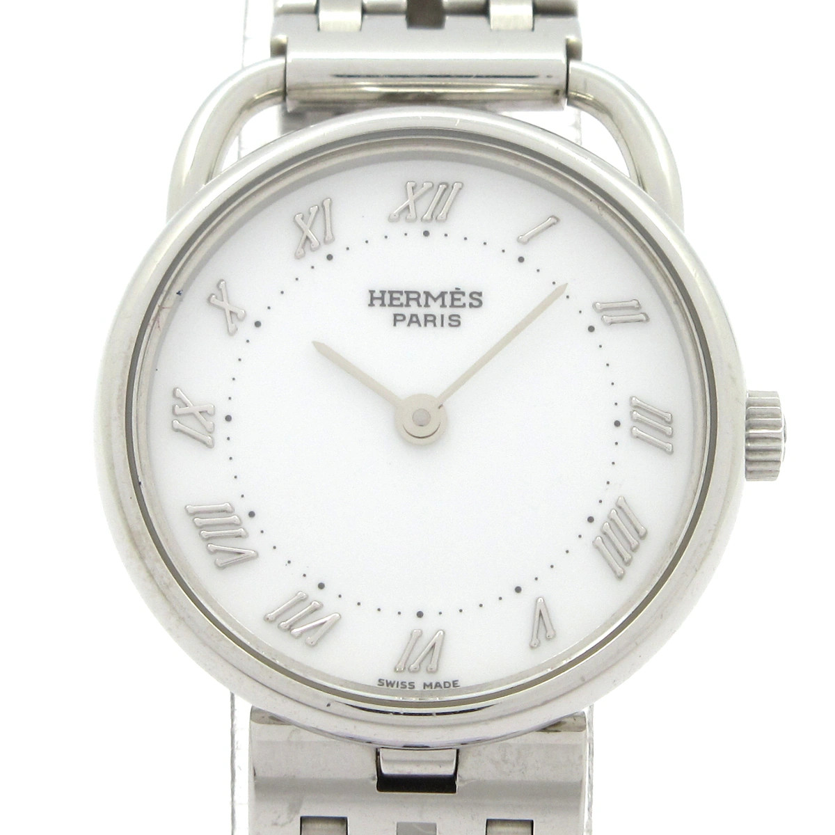 HERMES Arceau 4***** Silver Women’s Wrist Watch