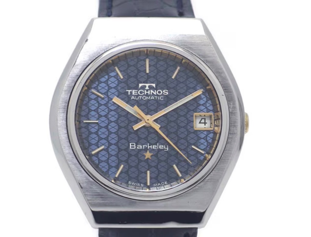 Technos Berkeley Cal. 2824 25 Jewels Automatic 35.8mm Black Dial Date Men’s watc