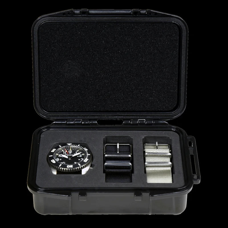 MWC TITANIUM DEPTHMASTER 1000M / 100ATM AUTOMATIC DIVE WATCH WITH TRITIUM GTLS