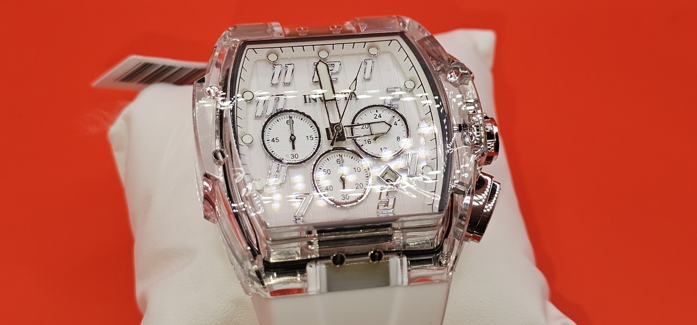 45481 – Invicta S1 Rally Kinesia Anatomic Men’s Watch – 47mm, White (45481)