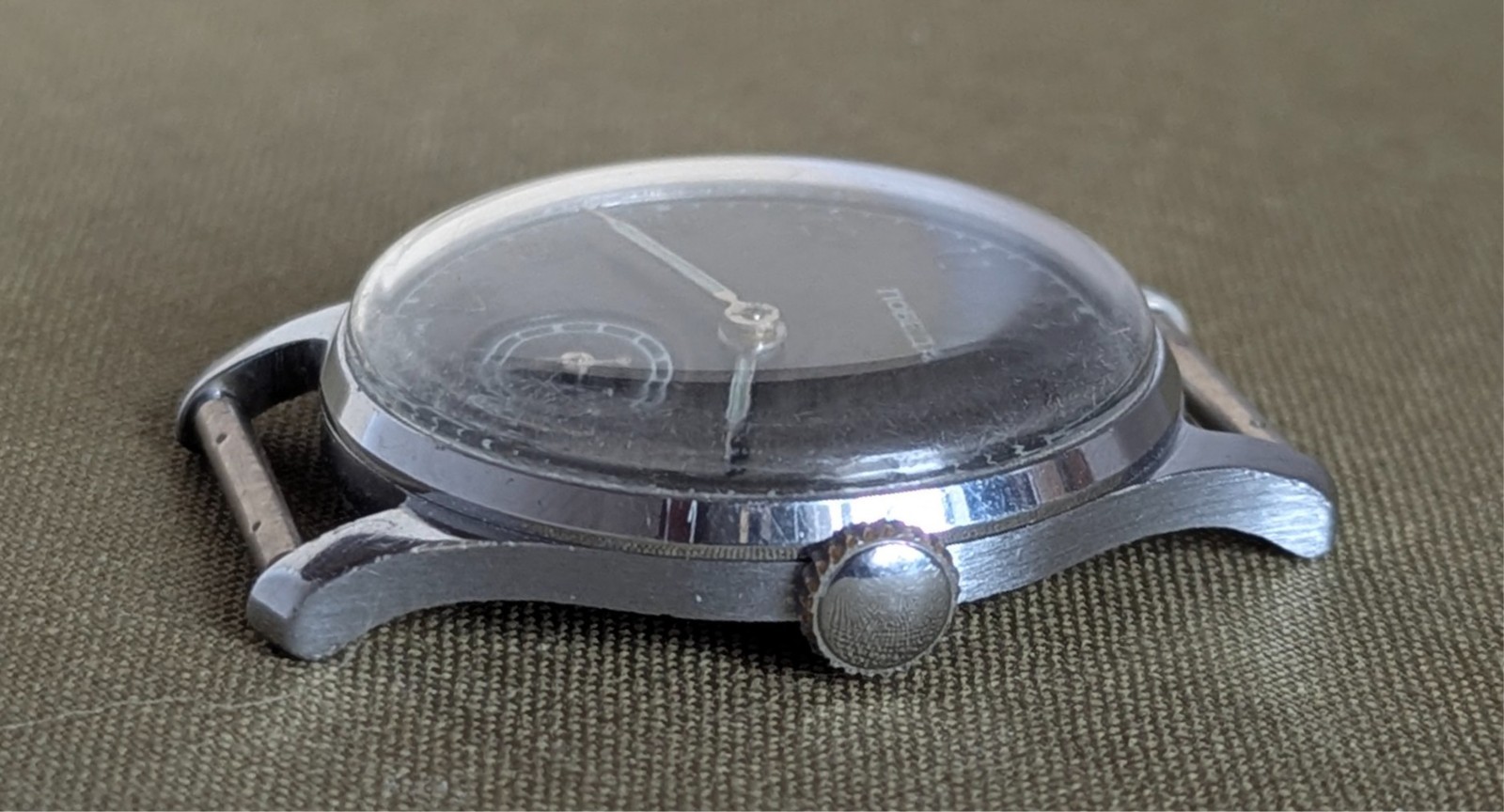 soviet “Pobeda” by 1MChZ of Kirov vintage military men’s watch ussr made