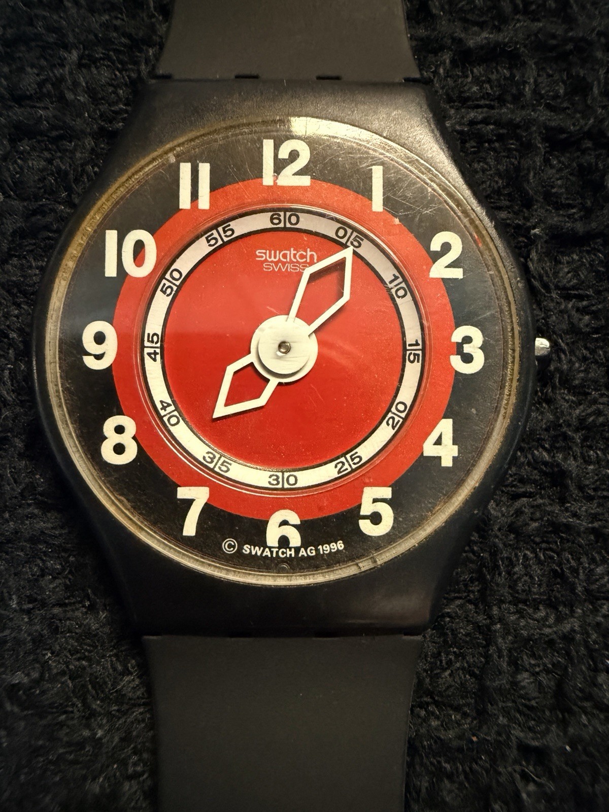1996 Swatch Skin “Rosso Corsa” SFB102 | Swiss Racing Icon