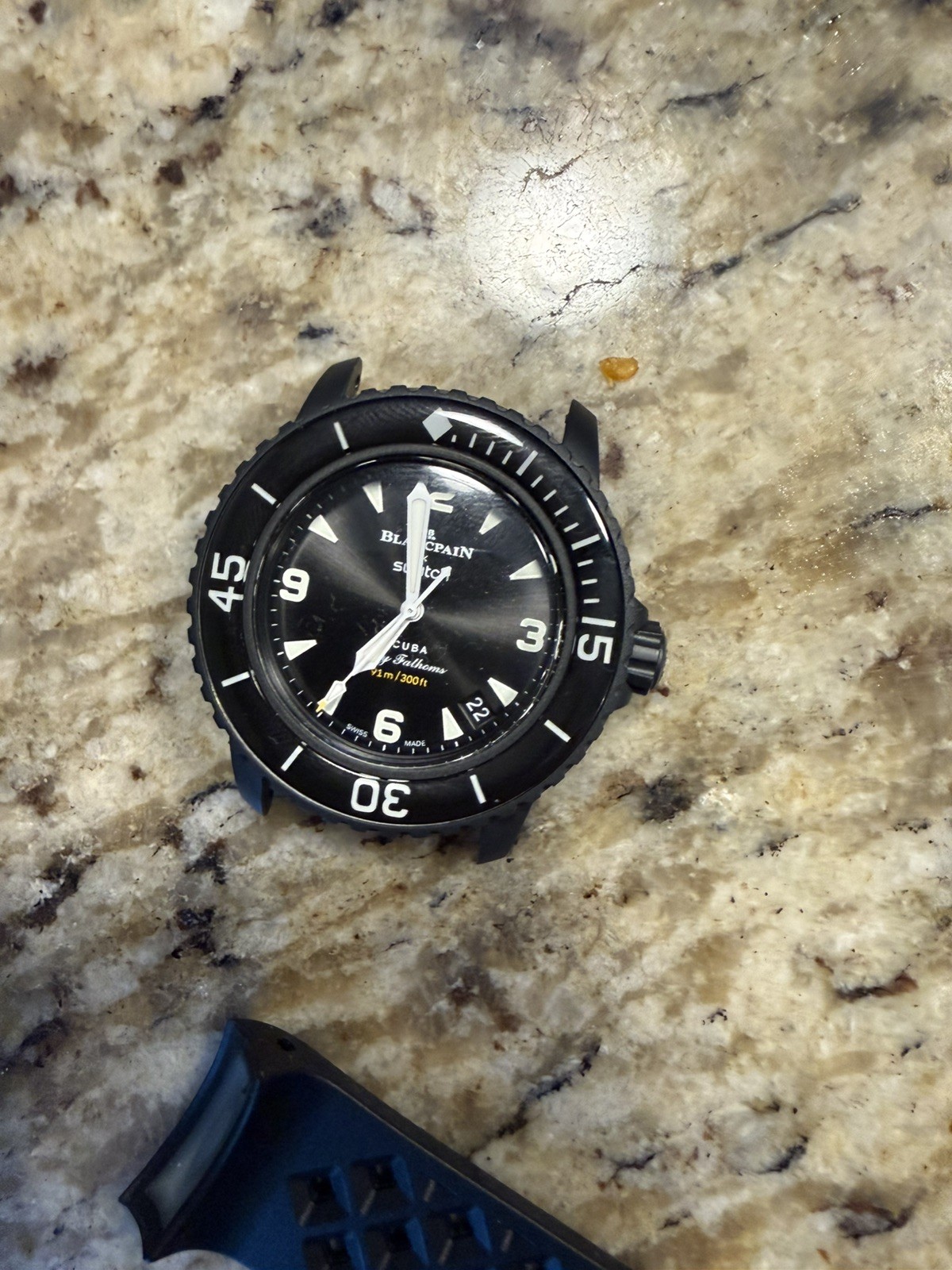 Blancpain x Swatch Ocean of Storms Fifty Fathoms