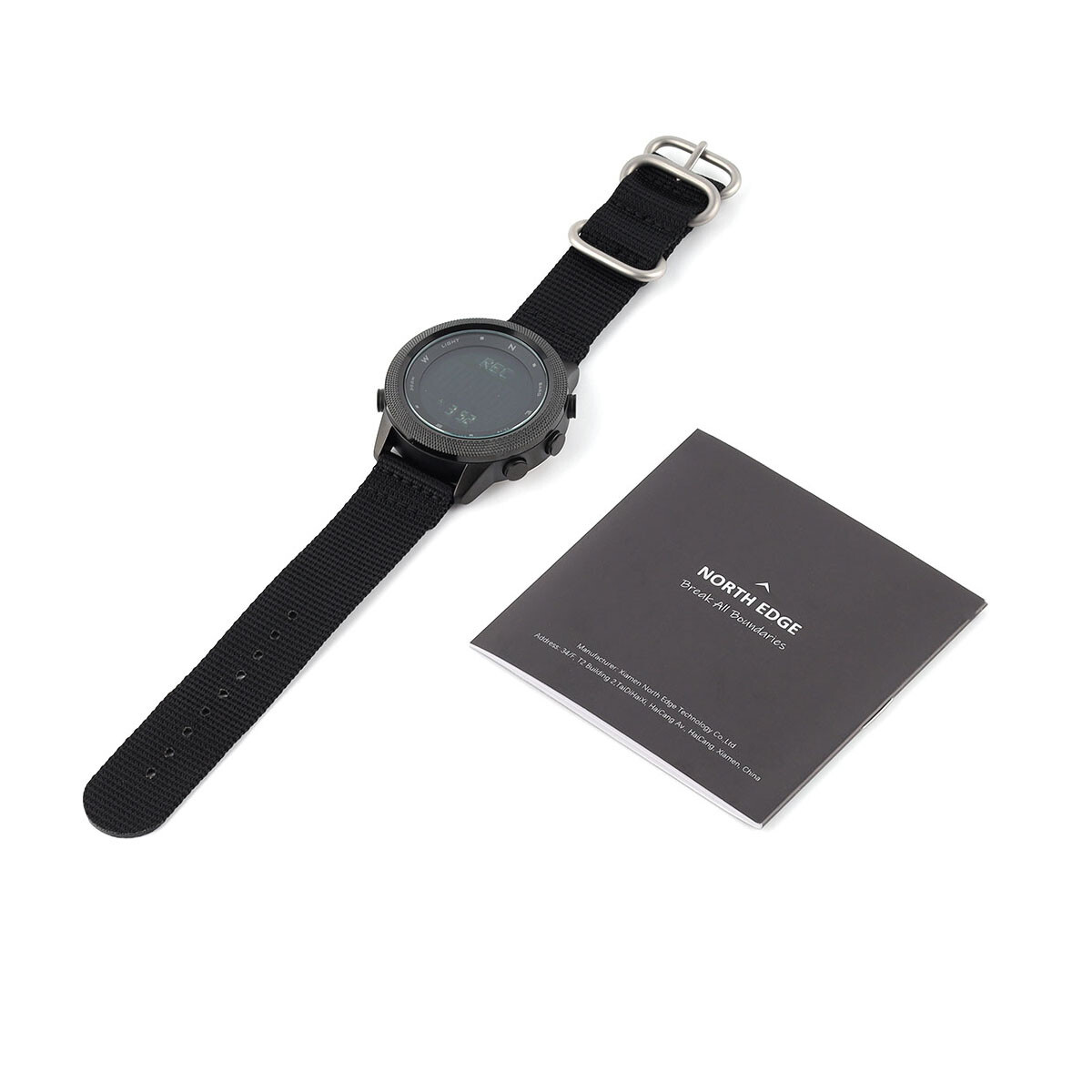 Men Outdoor Sport Tactical Smart Watch Altimeter Barometer Compass WristWatch