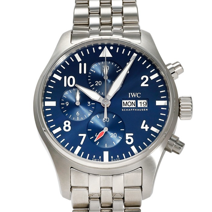 IWC Pilot Watch IW378004 Stainless Steel 43.0mm Blue Dial Automatic #YKW592