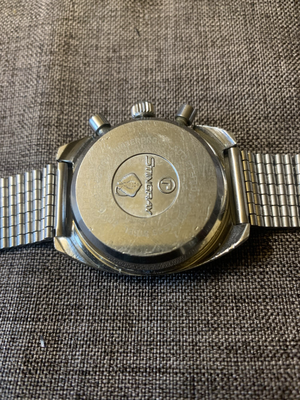 Roamer Stingray Valjoux 72 -726 Case Set And NSA Bracelet No Moverment