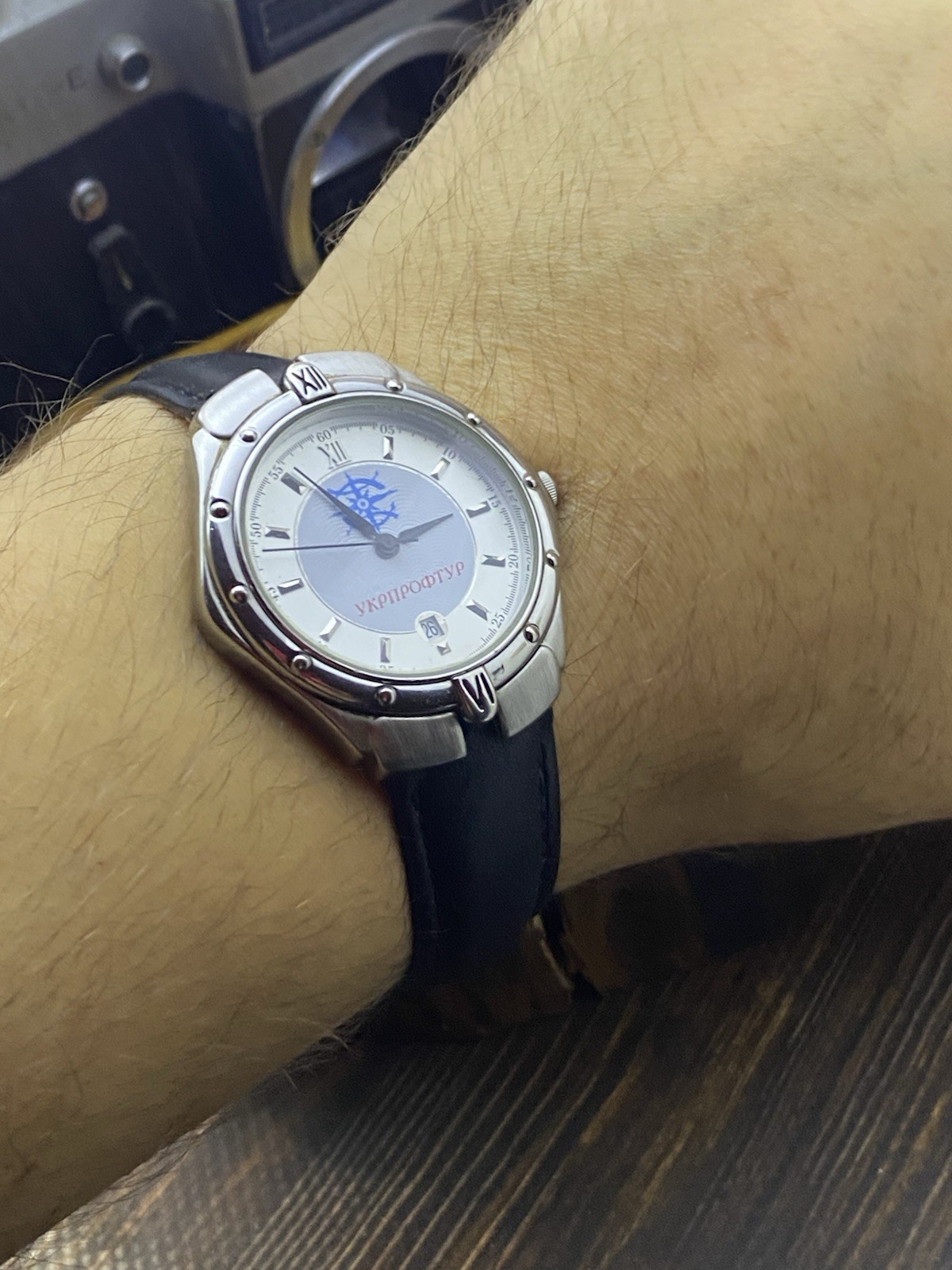 Men’s Wrist Watch Rekord Quarz Record Standard Classic Watch #9134