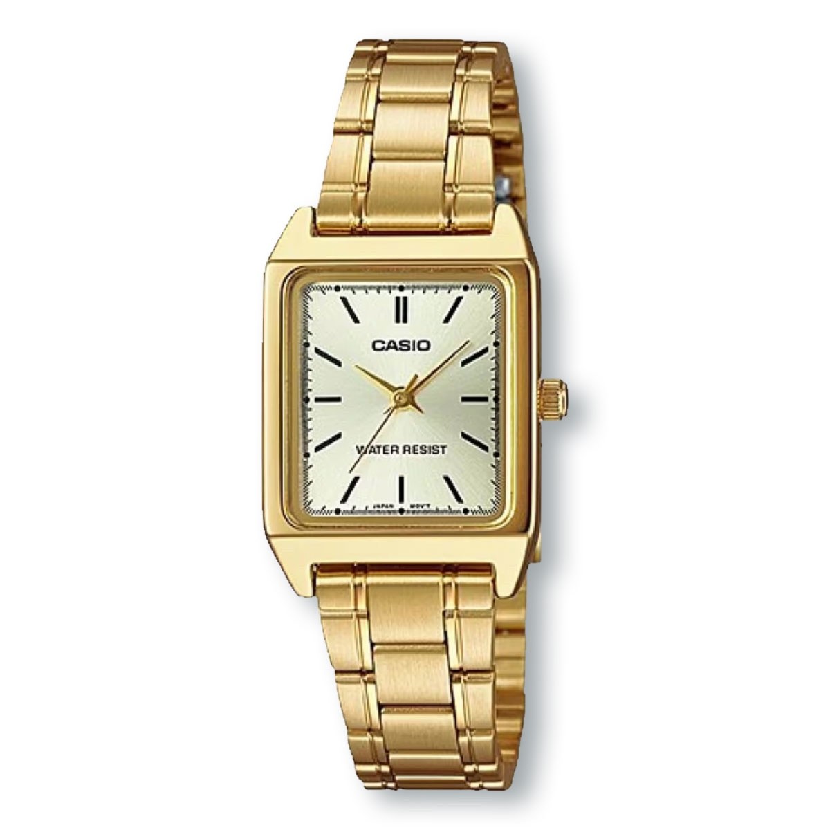 CASIO LTPV007G-9E Classic Analog Stainless Steel Watch, Gold