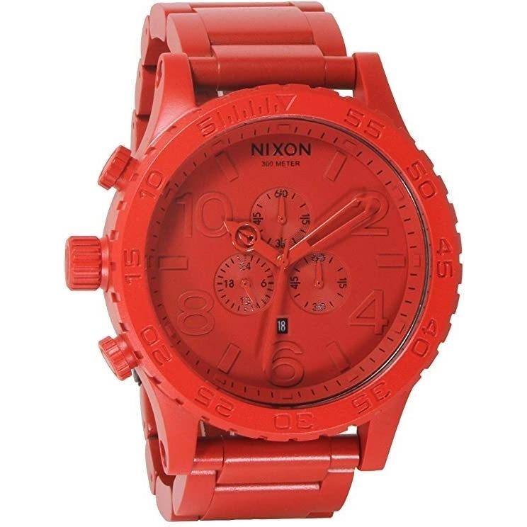 Nixon NIXON 51-30 CHRONO Quartz Men’s Chrono Watch A083-191 Red Nixon