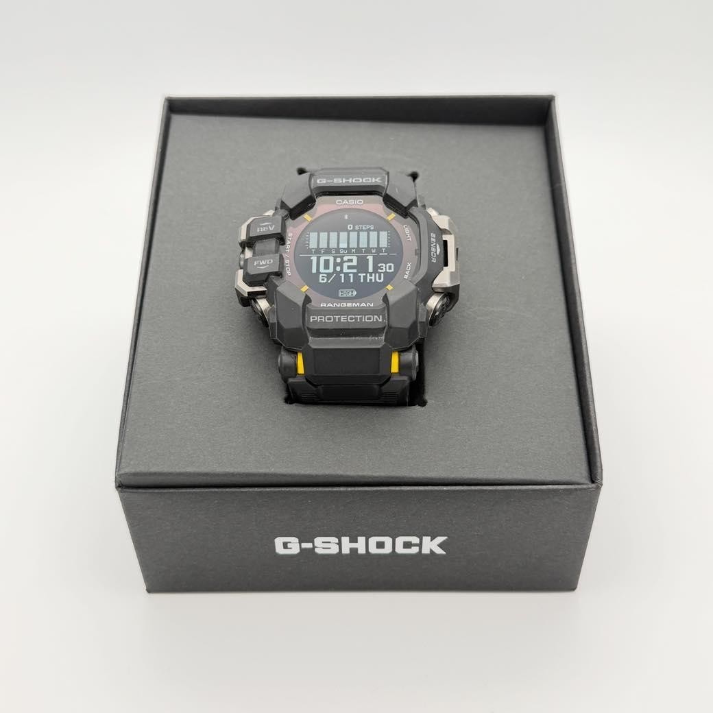 CASIO G-SHOCK GPR-H1000-1JR Rangeman GPS Heart Rate Monitor Watch Men In hand
