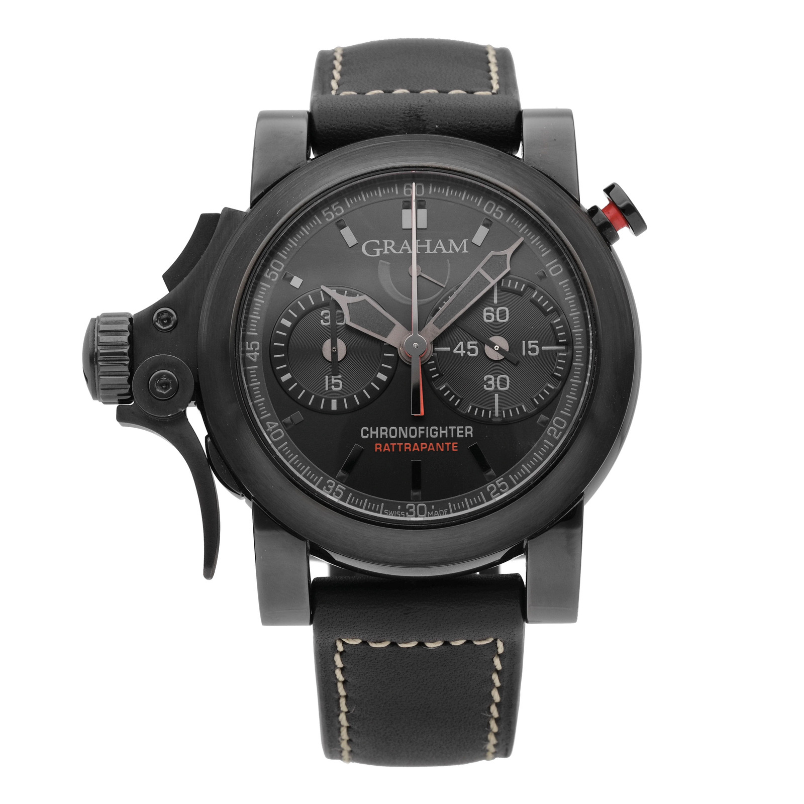Graham Chronofighter Rattrapante LE 46mm Automatic Men’s Watch G2TRRB.B08A.C86N