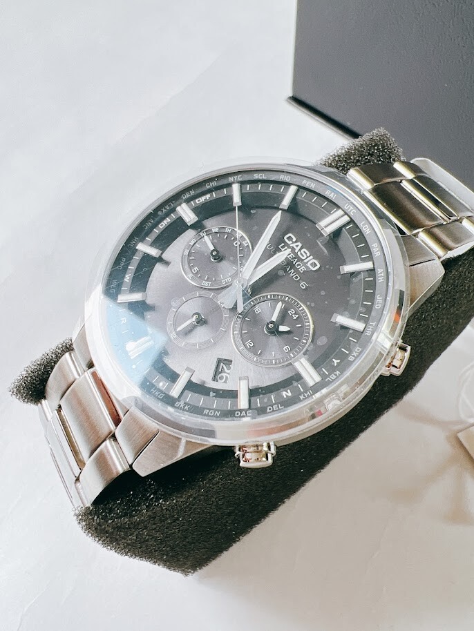 Casio Lineage LIW-M700D-1AJF Multiband 6 Solar Radio Men’s Watch Japan Black 39