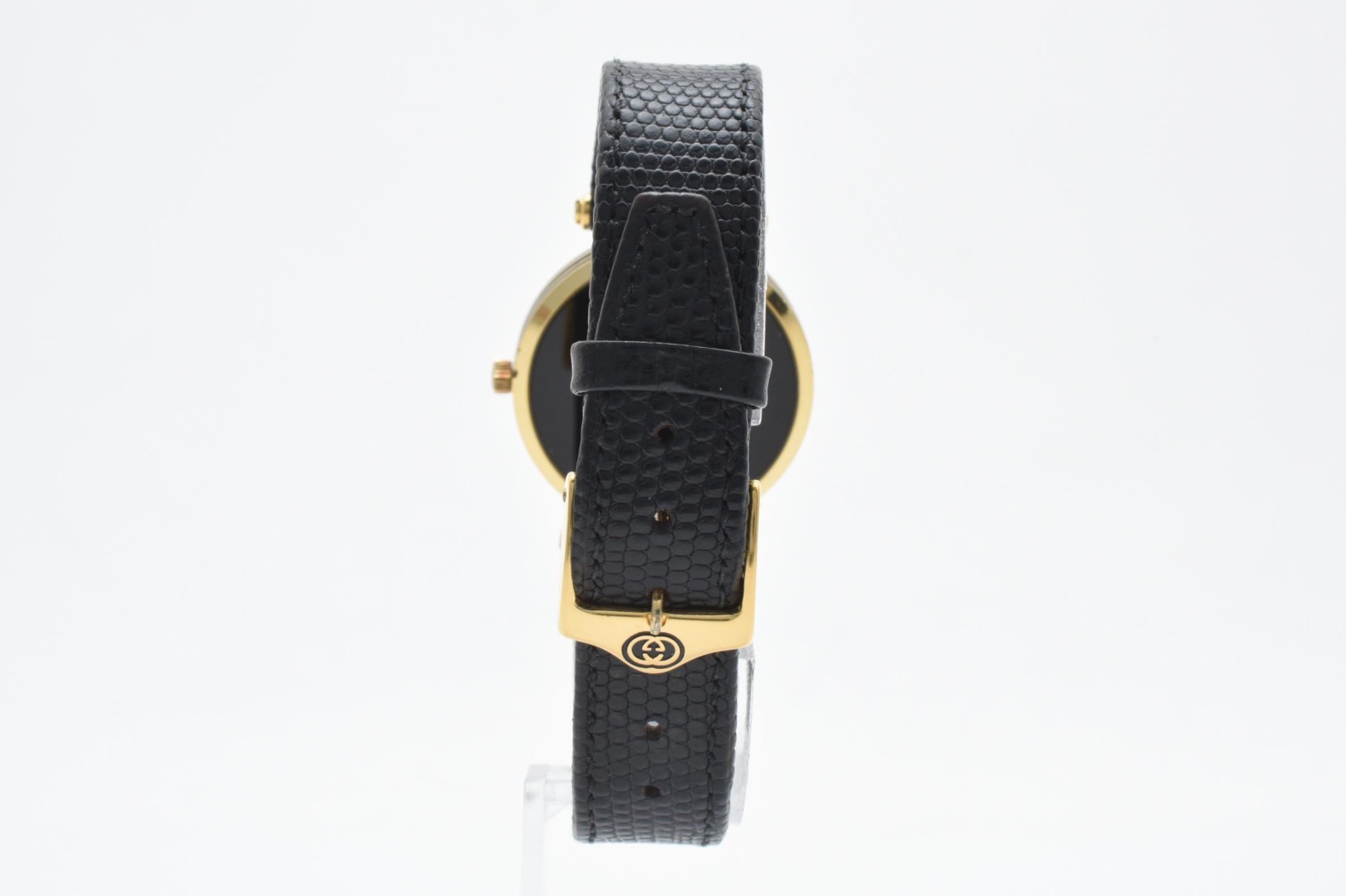 [Near MINT] GUCCI 2000M 30mm Black Dial Gold Quartz Men’s Watch JAPAN #14