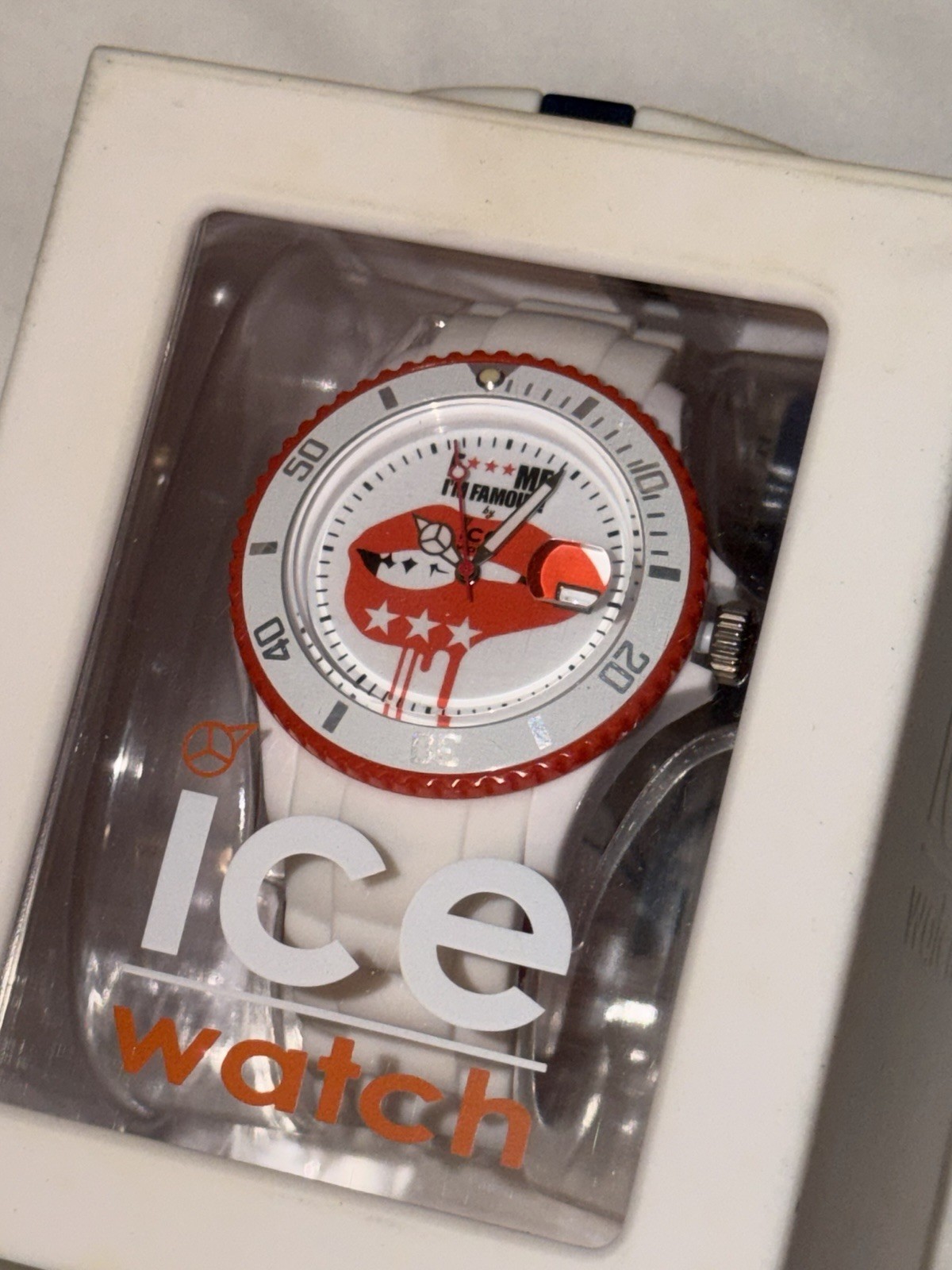 DAVID GUETTA 2012 ICE WATCH “F ME IM FAMOUS” NEW W/ BOX
