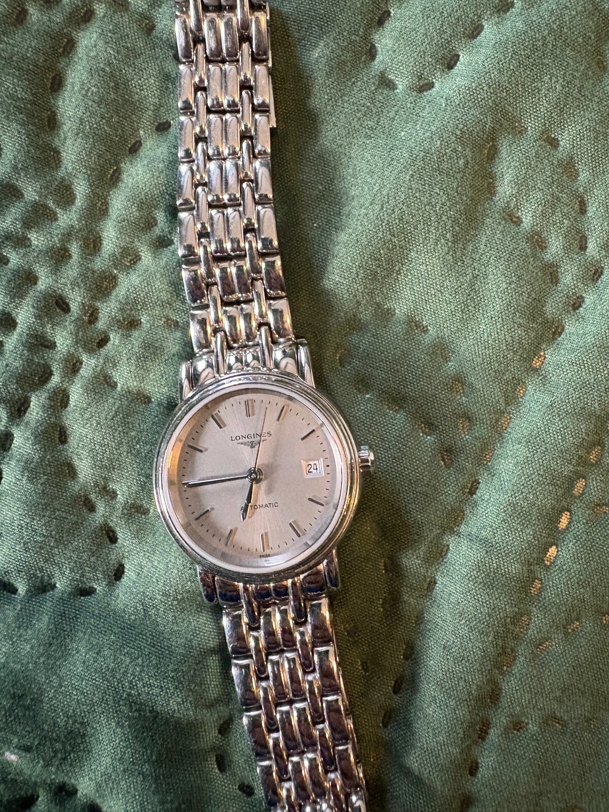Longines Presence Automatic Silver Dial Ladies Watch 25.4 mm (L4.321.4.72.6)