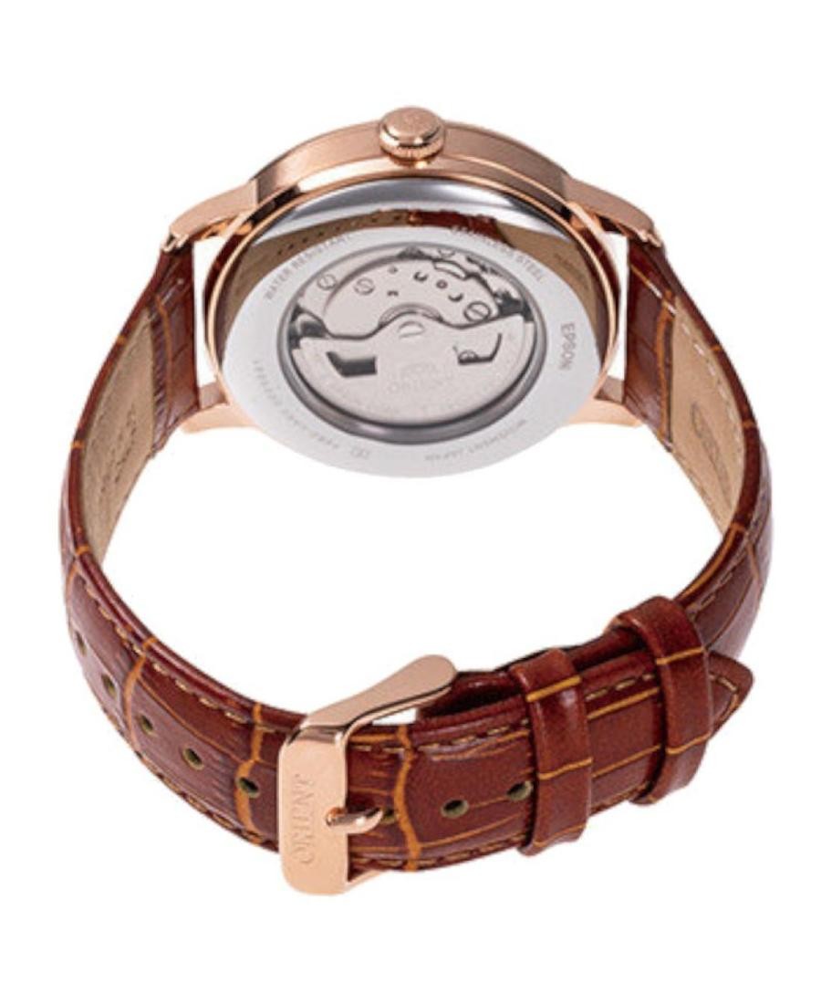 ORIENT Men Analog Automatic Casual Watch Classic Dress Silver Dial Waterproof Ja