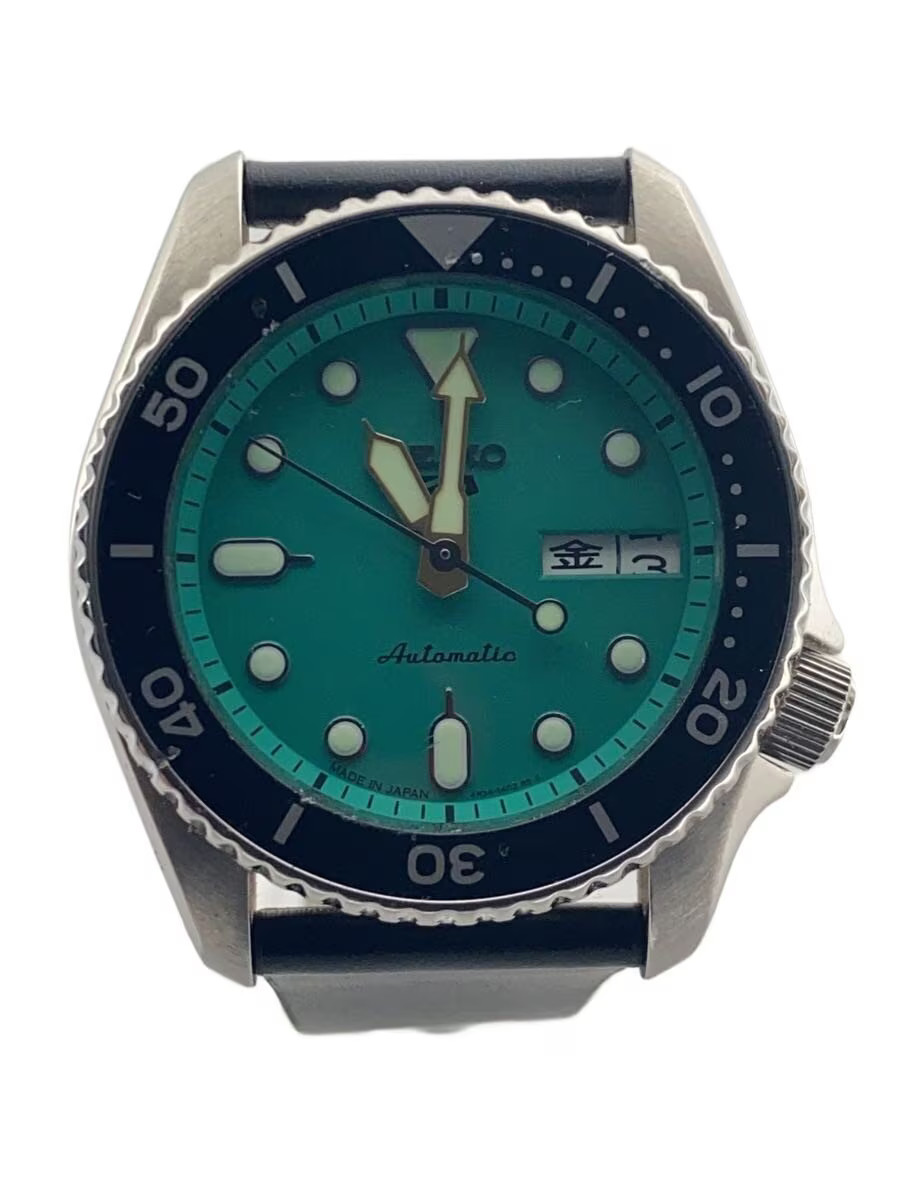 SEIKO SEIKO 5 Sport Automatic Automatic Wristwatch Analog BLU BLK 4R36 14B0 NULL