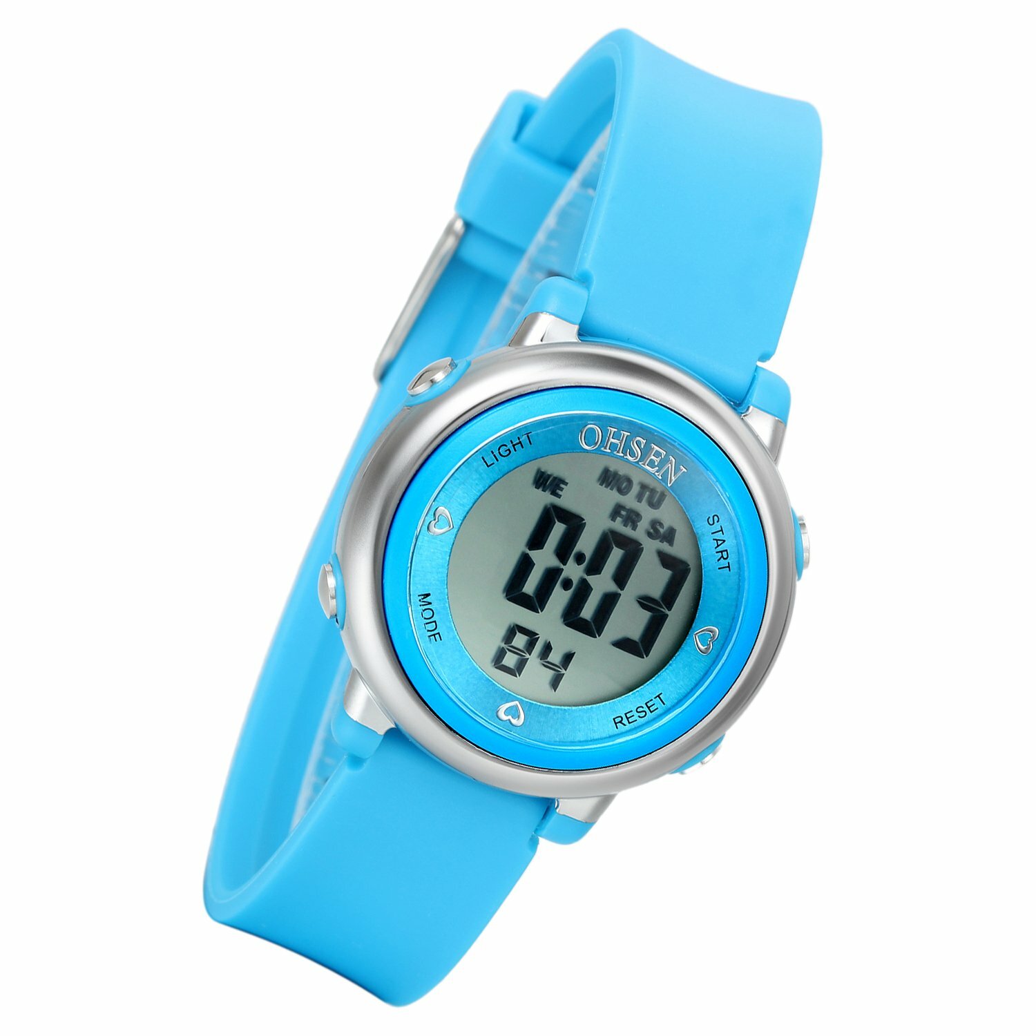 Kid Wrist Watch LED Digital Multi Function Alarm Date Waterproof Child Xmas Gift