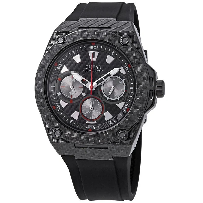 GUESS COLLECTION W1048G2 Black Wrist Size 13～20cm Men’s Used Watch