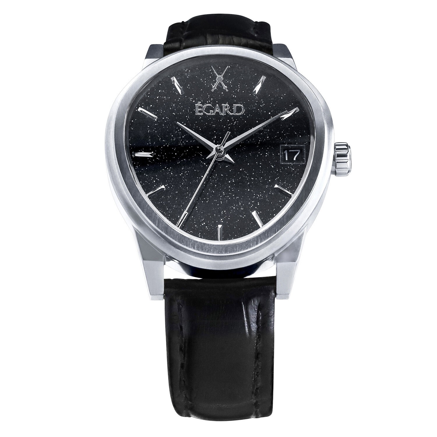 Egard Women’s Dali F2 Silver Automatic Black Dial Watch – WCH-5073G0H213