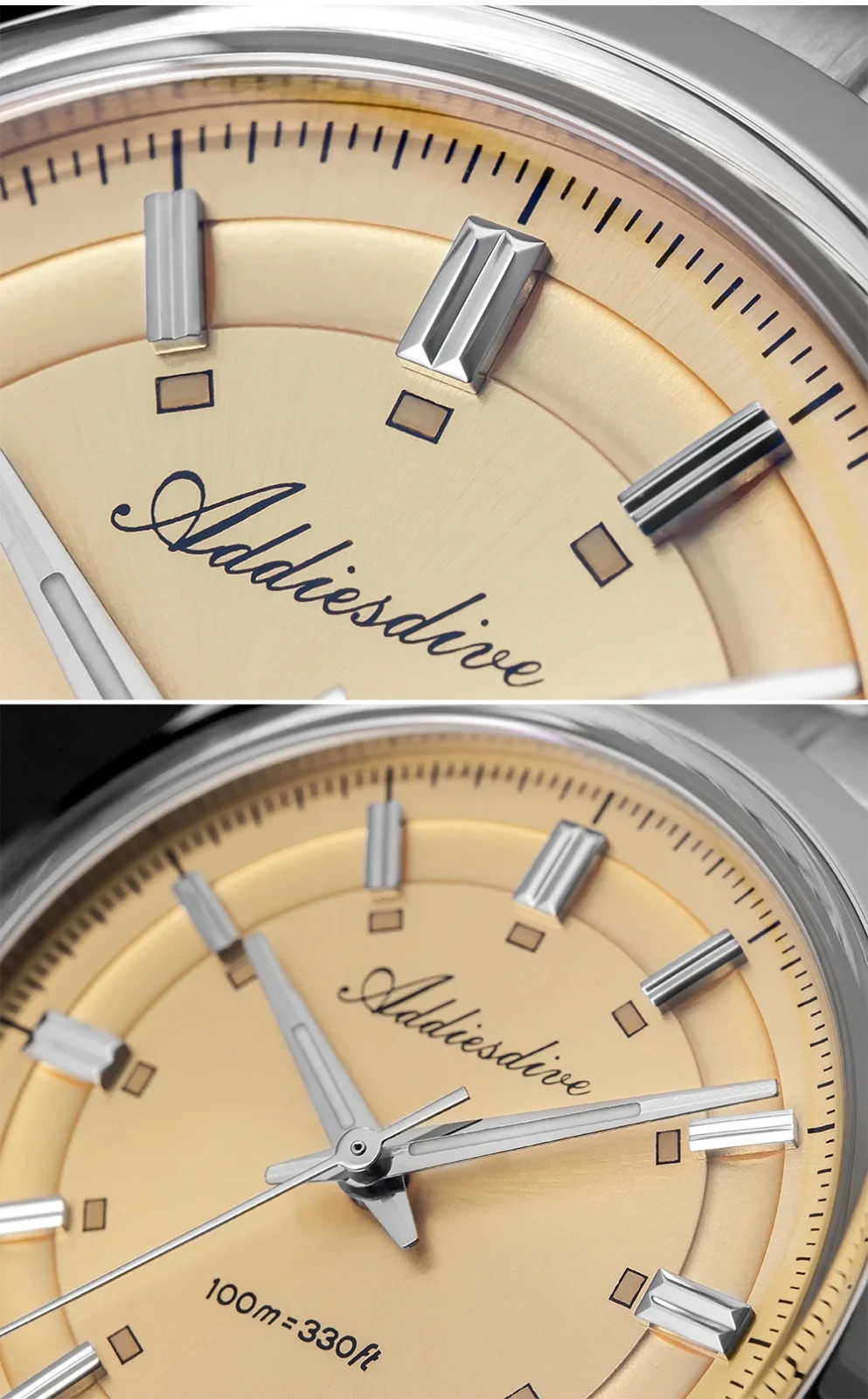 ADDIESDIVE Unisex Watch – Round Dial Sport Elegant Waterproof 2515