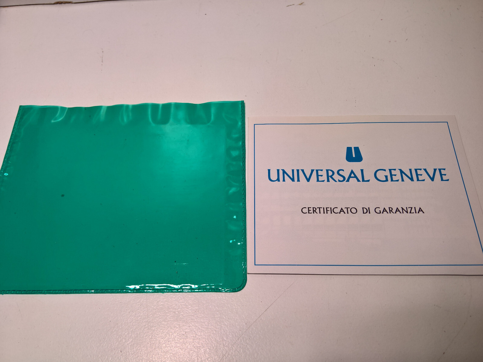 ULTRA RARE UNIVERSAL GENEVE TRICOMPAX – POLEROUTER – 1971 ITA – BLANK GUARANTEE