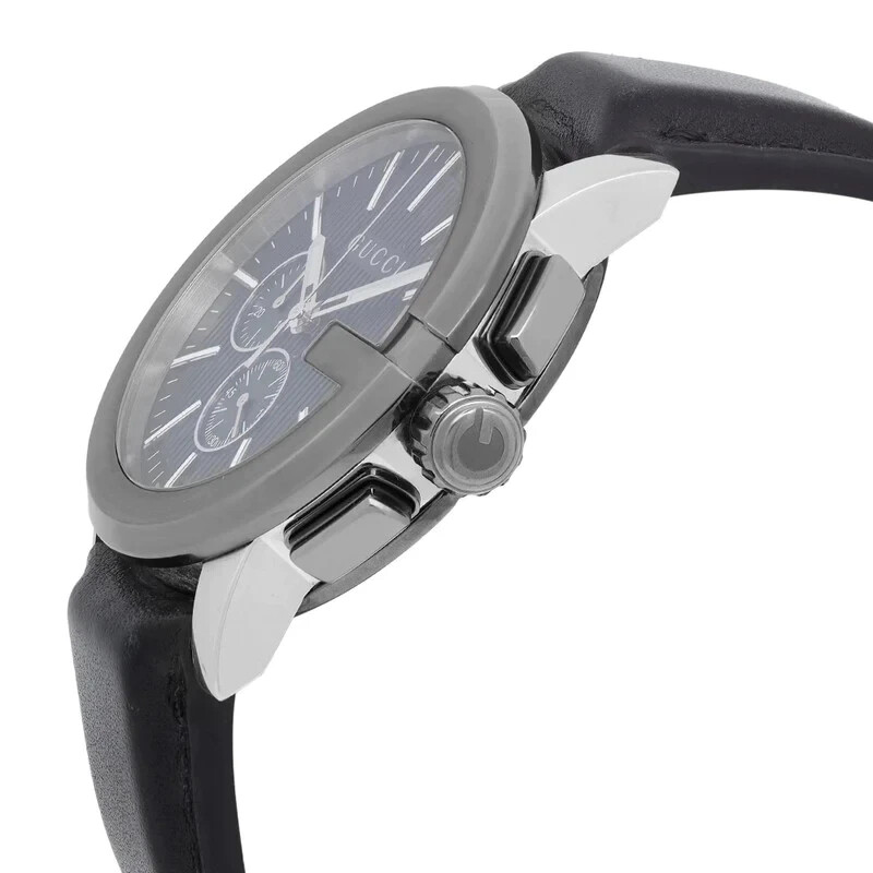 Gucci G-Chrono Men’s Black Dial Chronograph Watch – YA101205 ($1820 MSRP)