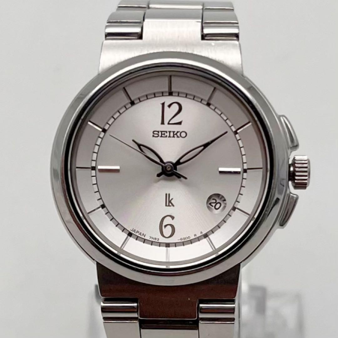 Seiko Lukia 7N82 6E00 Quartz Ladies Watch Wrist 15.0cm 5.9in Case 27.5mm
