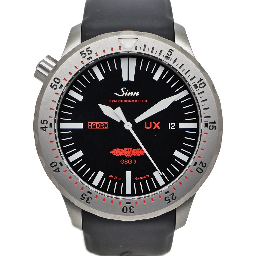 SINN UX.GSG9 EZM2B UX.GSG9 44mm Black Wristwatch #UW816