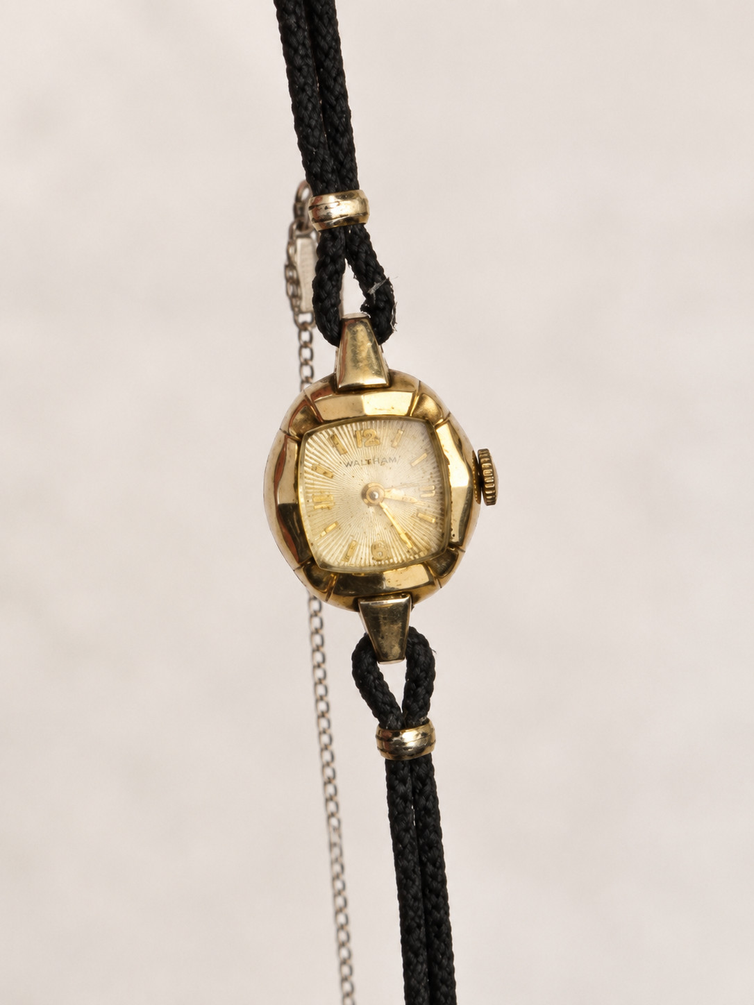 Vintage Waltham Premier 17 Jewels Ladies Watch 10K Gold Filled Band Parts Repair