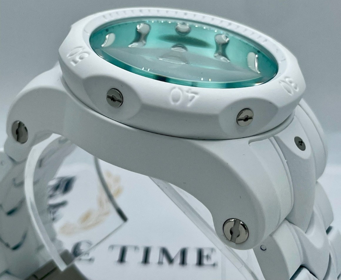 Invicta Venom Ghost Men’s Watch – 53.7mm, Aqua Plating, Steel (48222)