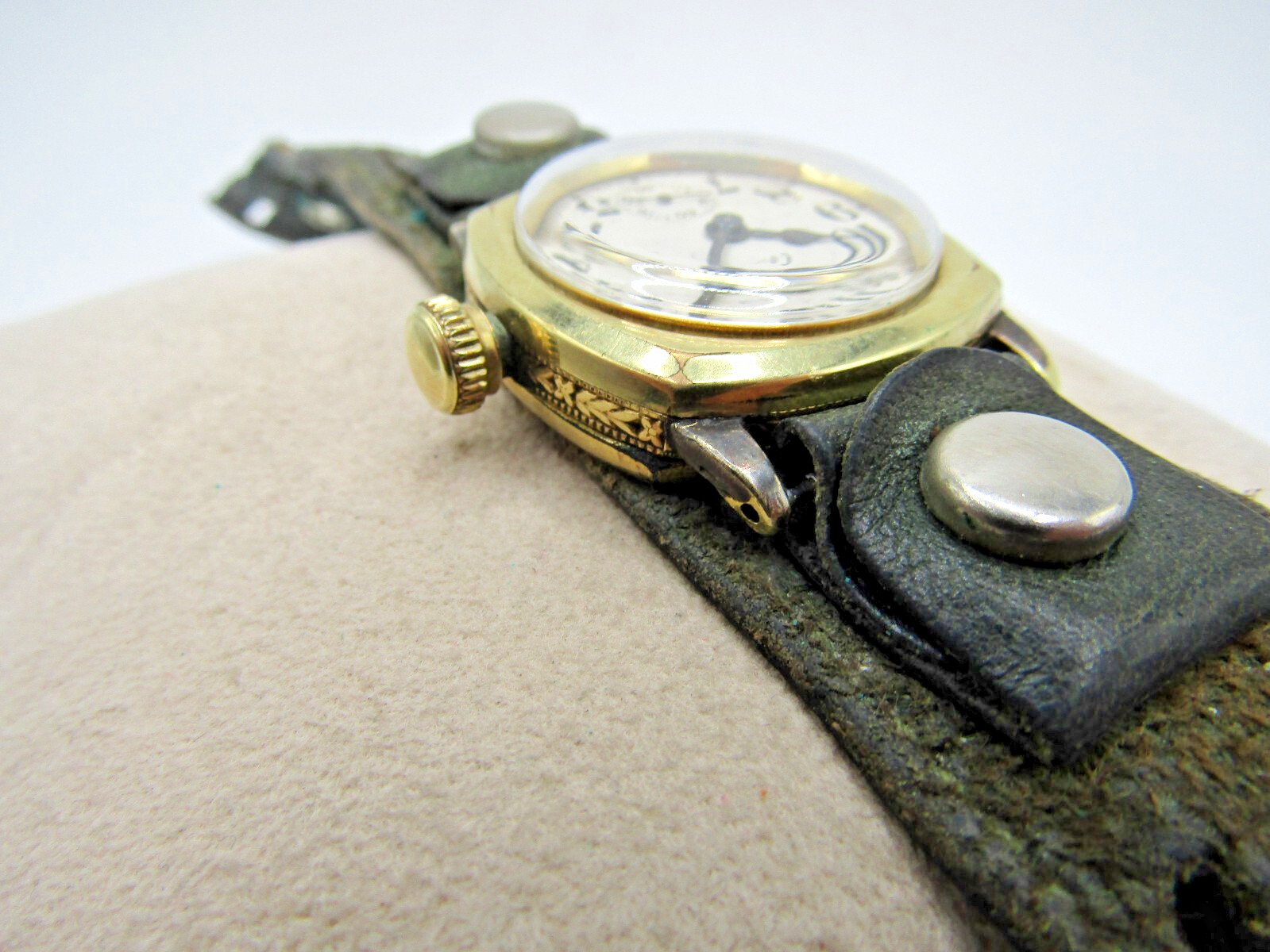 Vintage Rare 1929 Elgin Grade 462 Mod 2 Tank Trench Style GF Case Watch Repair