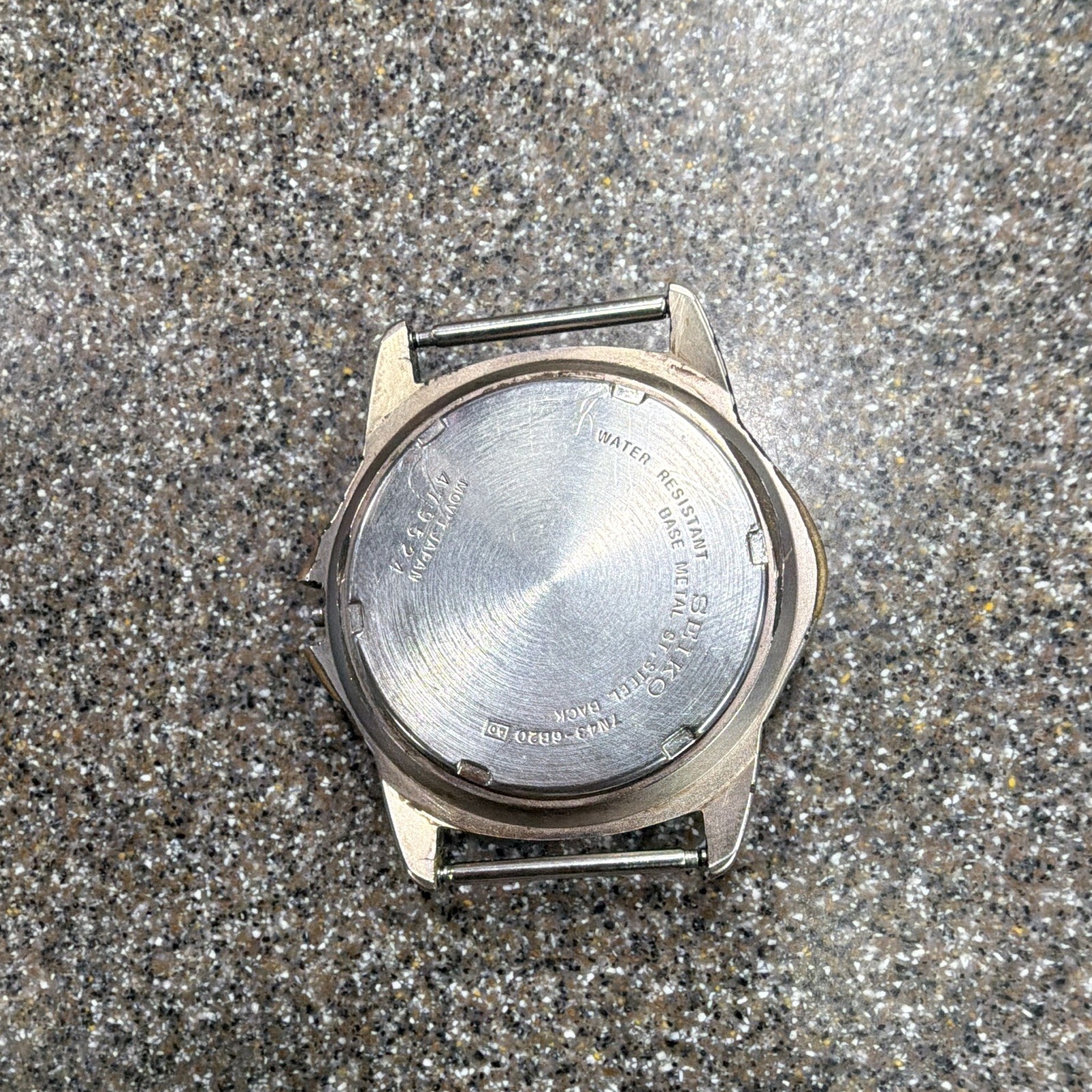 Seiko Quartz Analog Day/Date Beige Dial Silver 36mm Stainless Steel Watch