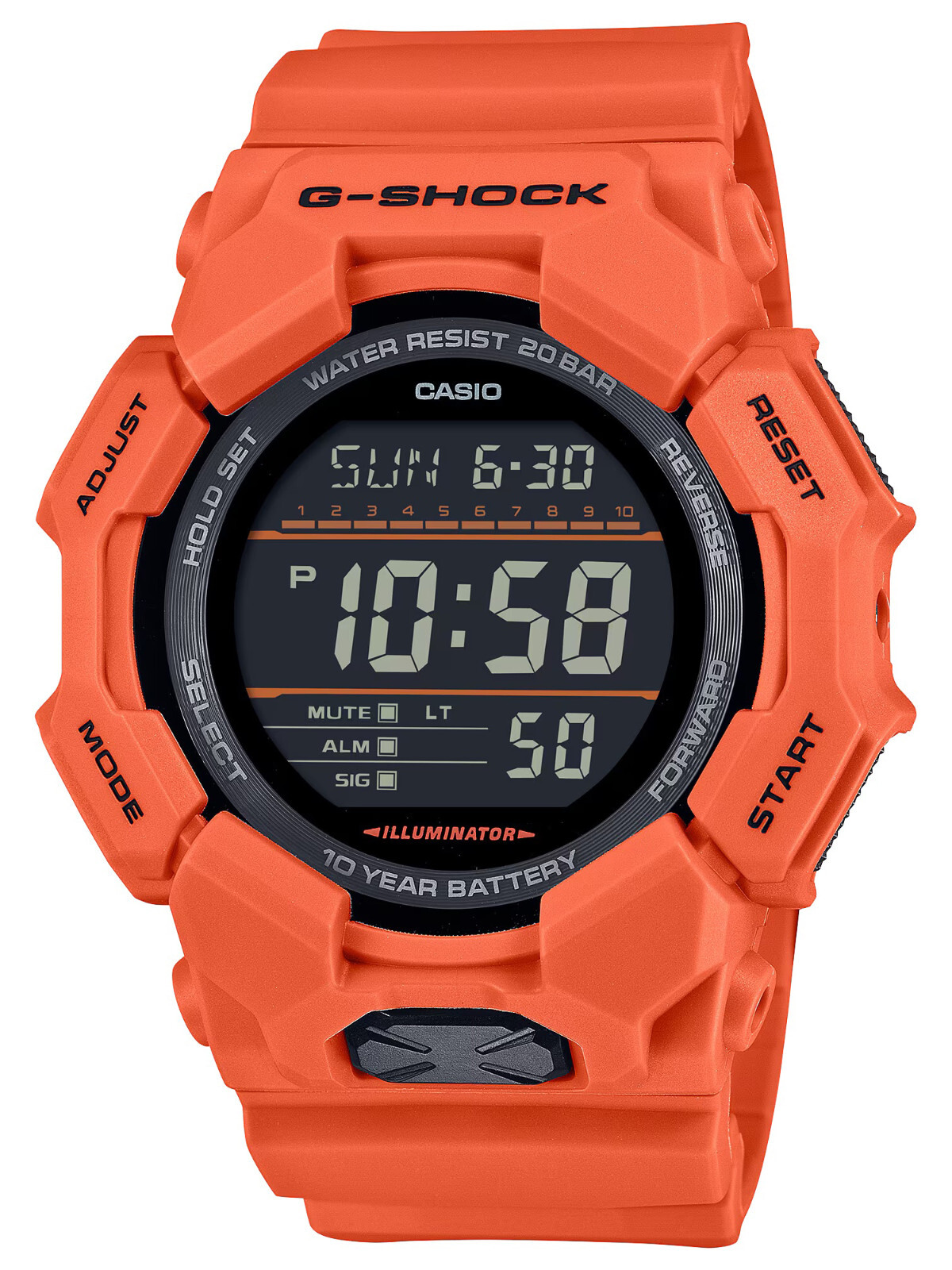 Casio G-SHOCK Large Case Digital GD010 Series Watch – GD010-4
