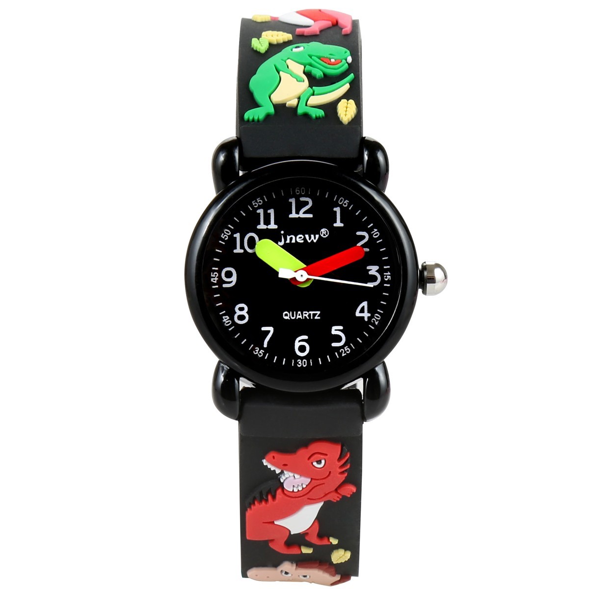 Boys 3D Silicone Wristwatch Classic Fashion Time piece