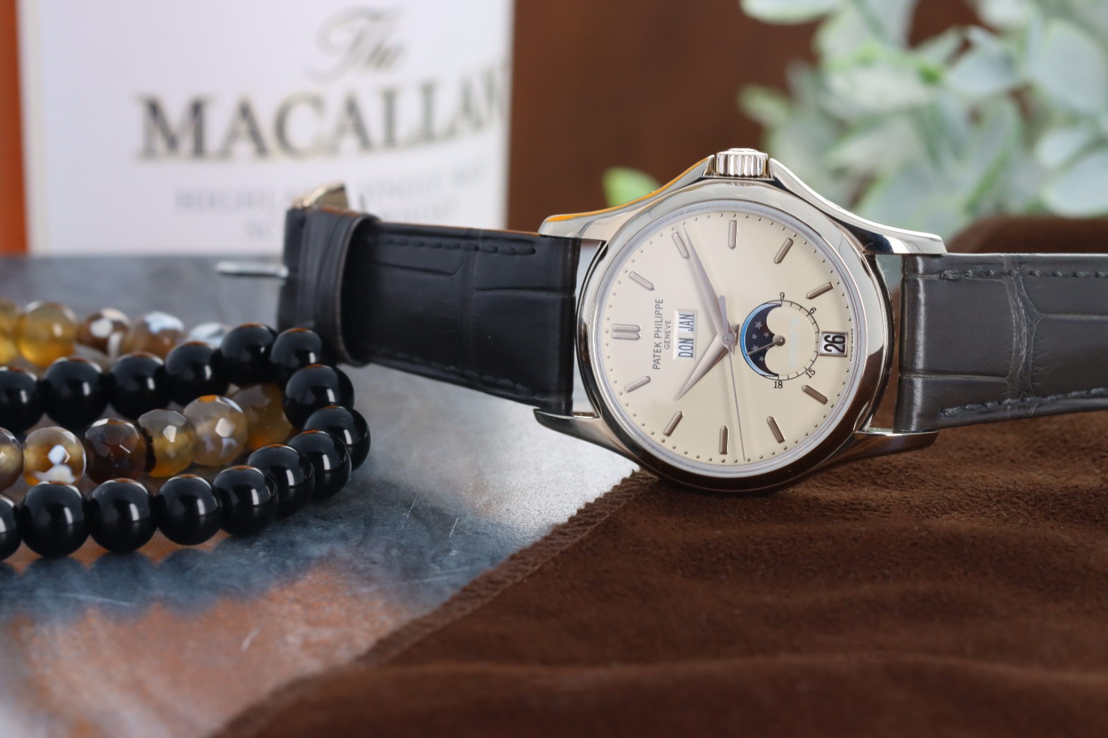Patek Philippe Annual Calendar Moonphase 5125G-010 Wempe 125th Anniversary W/G