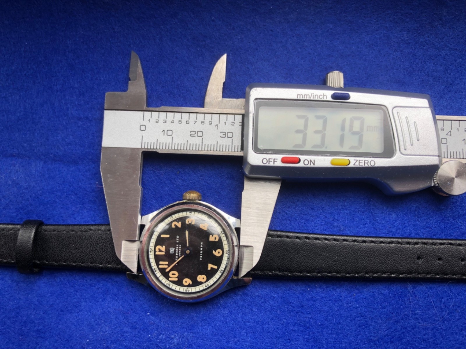 Super Vintage Smiths Ingersoll Mans Watch. Made In G.B. F.W.O