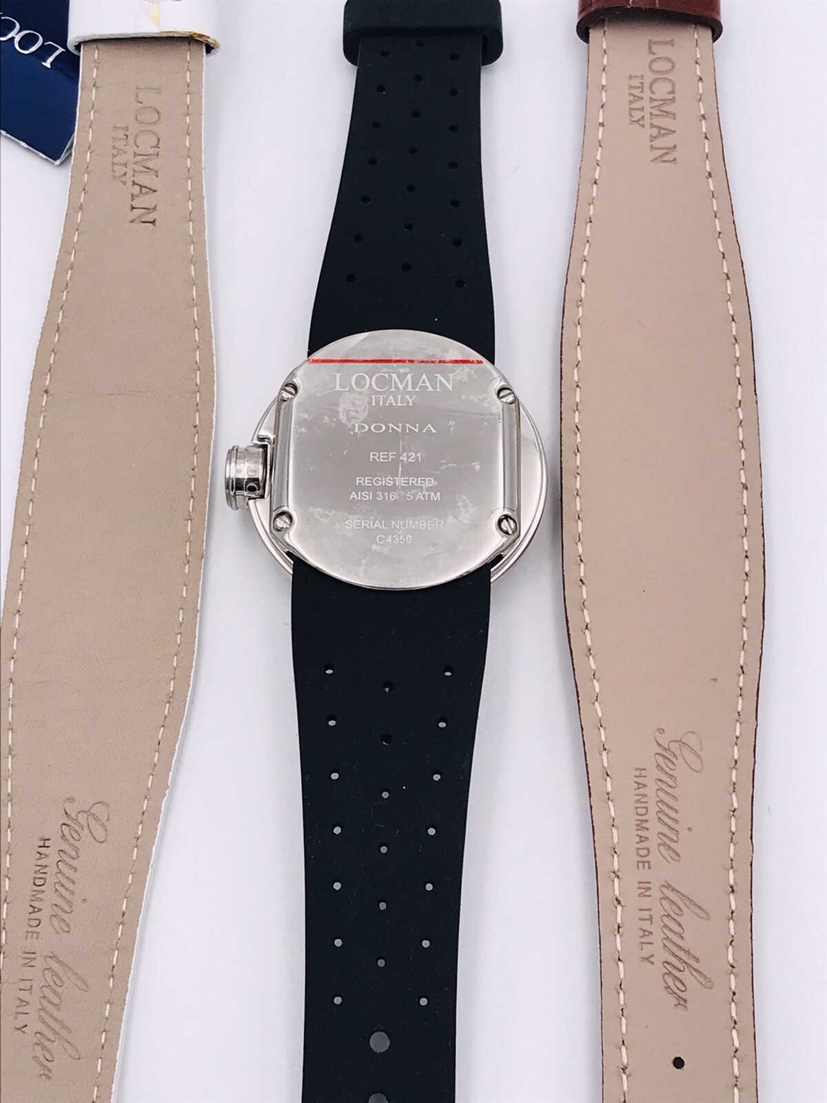 Locman Change Watch 421KDMP/660 36Mm 12 Diamonds Ct 0.10 Super Discounted New