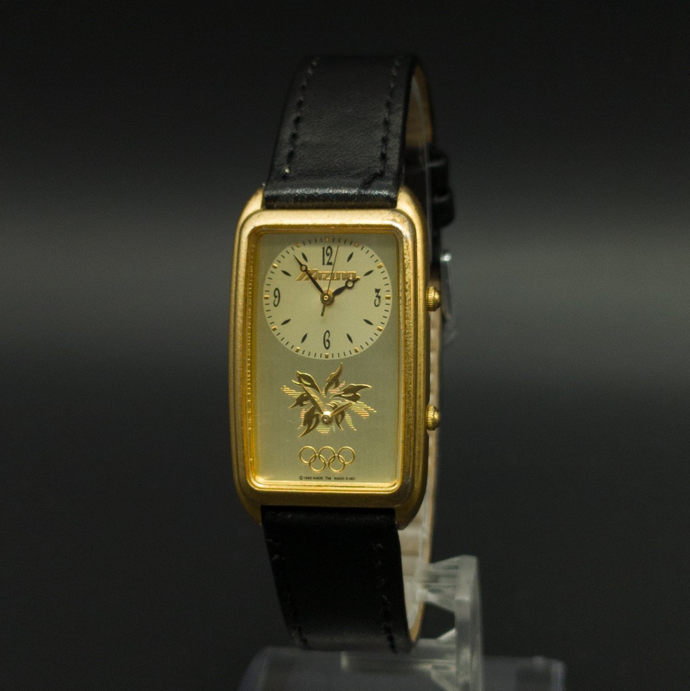 Vintage 1997 Seiko Nagano Olympic Y15W-5A20 Gold Tank Qz 24mm Womens Watch JAPAN