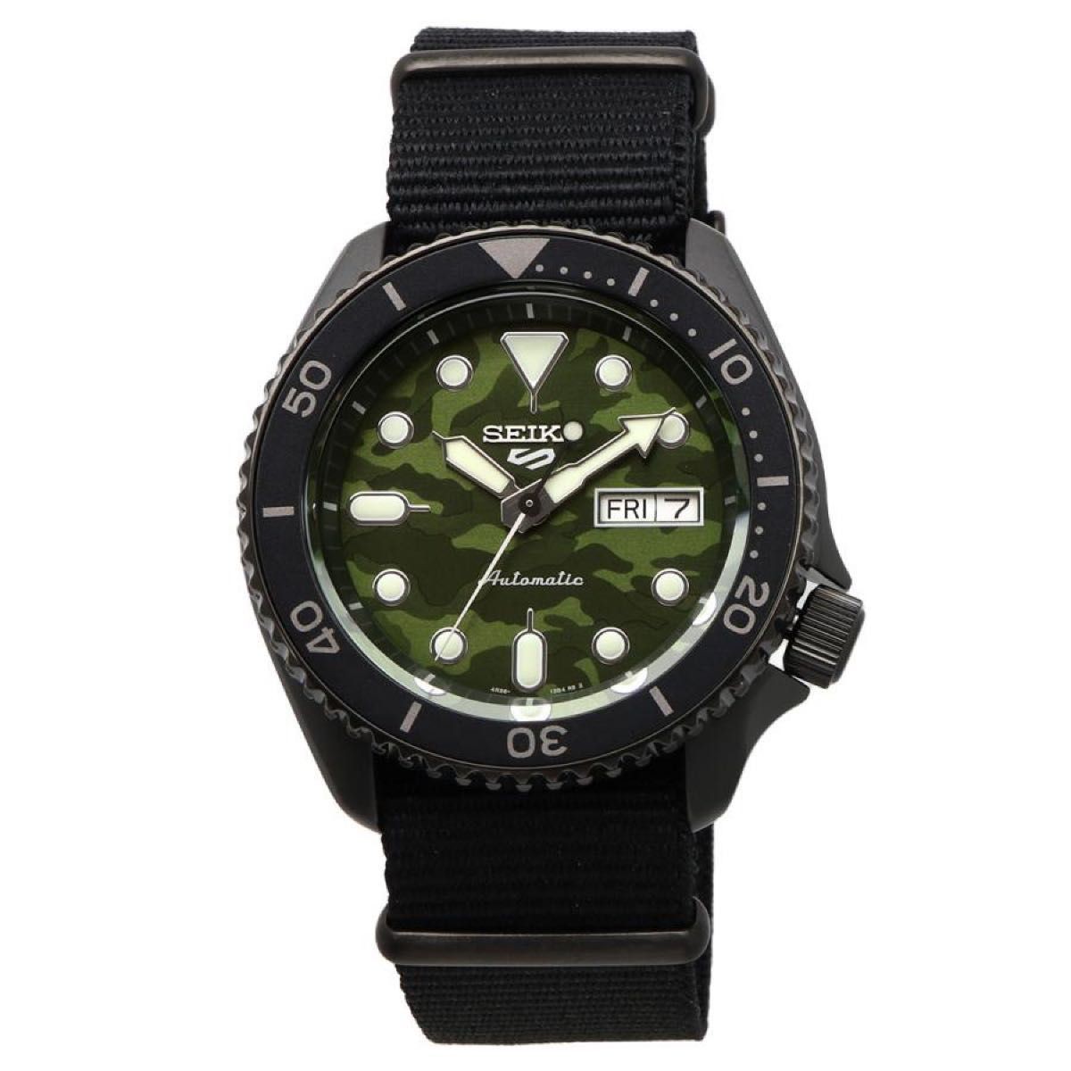 SEIKO 5 Sports SBSA173 Automatic Camo Dial Watch