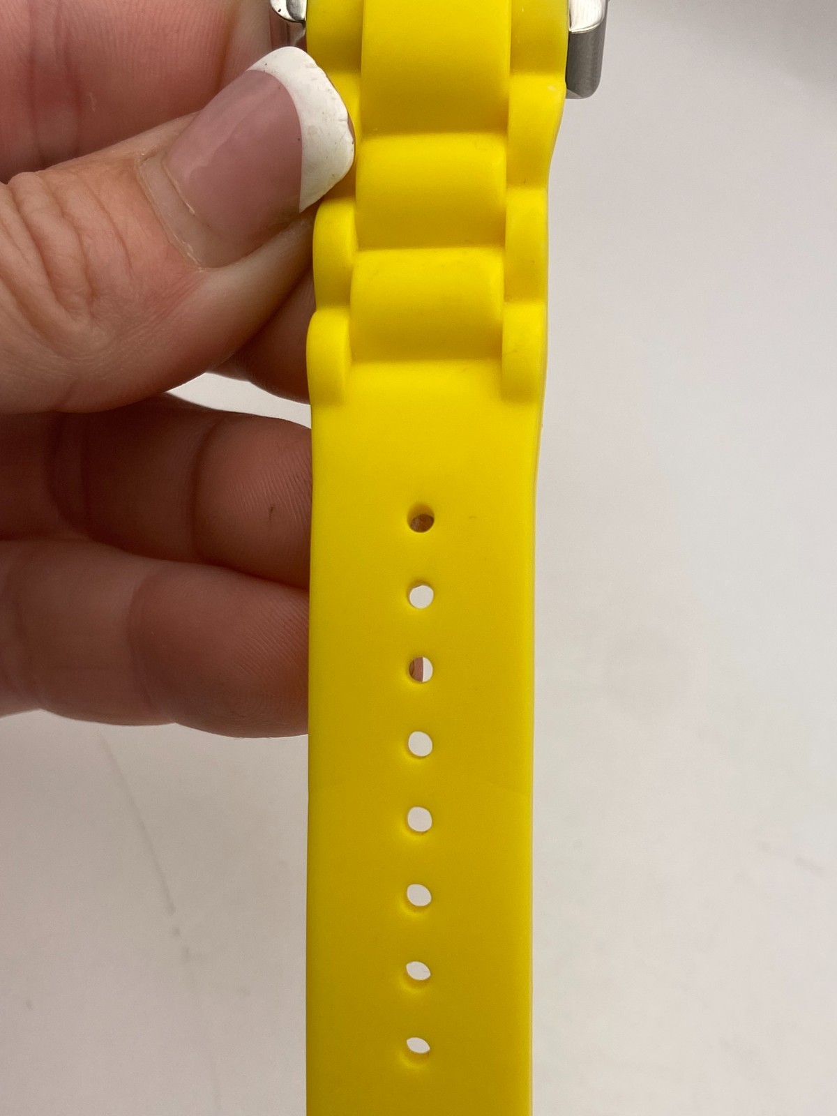Swiss Legend Commander Yellow Dial Rubber Band 113000942 NEW BATTERY! PRELOVED!