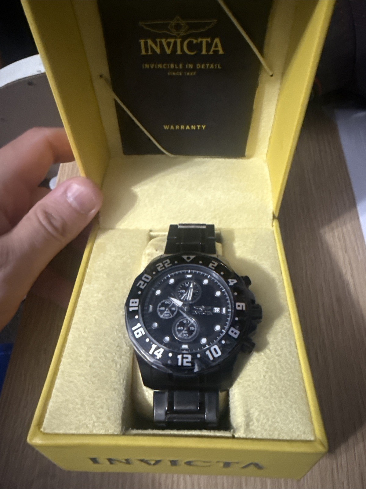 Invicta Specialty Collection Men’s Watch No 15945 Never Worn In Box Stainless