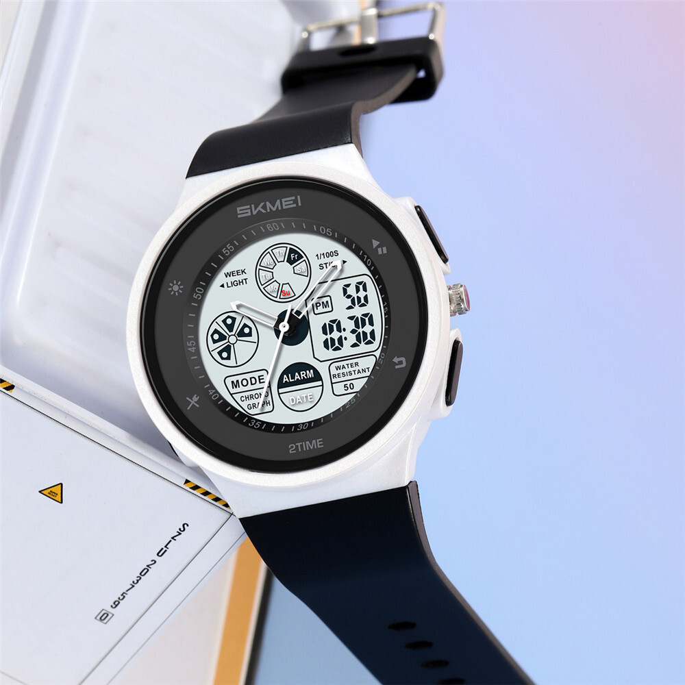 SKMEI Boy Watch Military Sport Wristwatch LED Digital Fashion Countdown Watches
