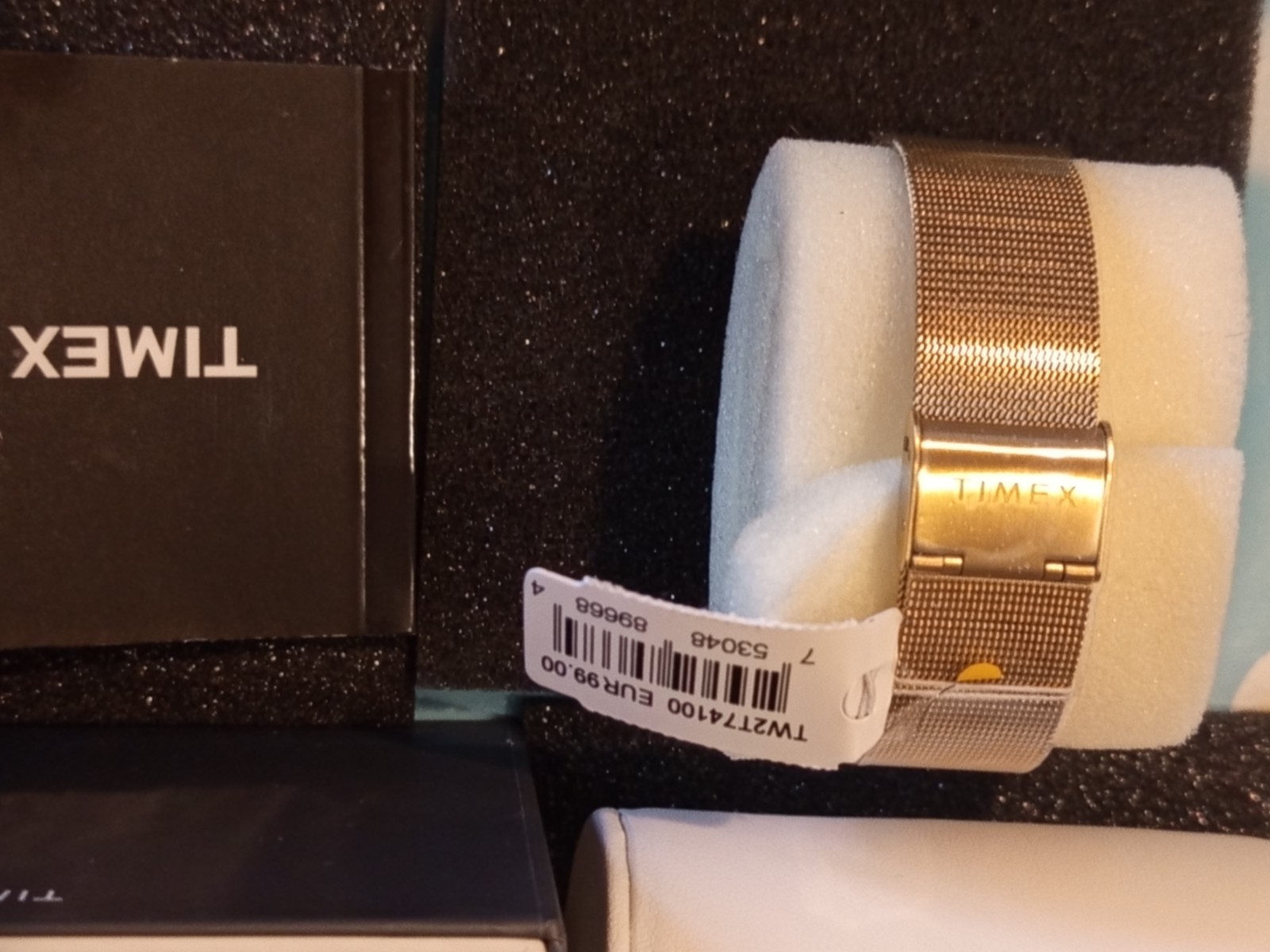 Timex Gold Watch TW2T74100 NEW NEW wristwatch