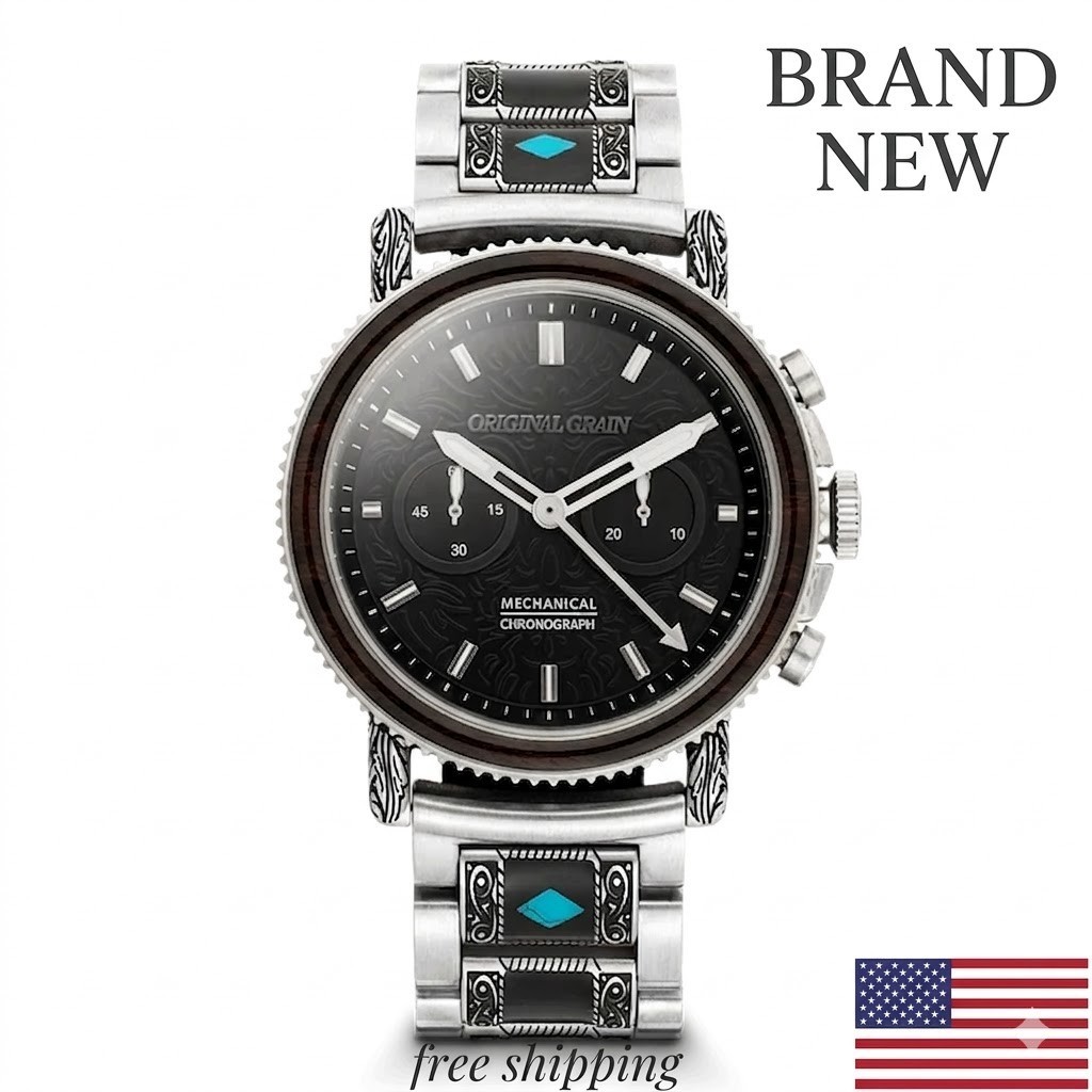 original grain The Sterling Spur Mechanical Chrono MSRP 649$