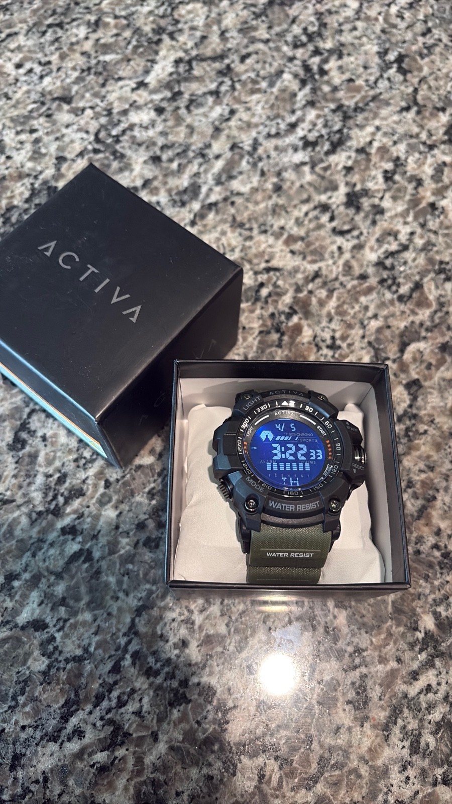 Activa X Invicta Digital Men’s Watch – 56mm, Green