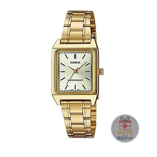 Casio LTP-V007G-9E Ladies Quartz Analog Watch Gold Tone Stainless Steel New